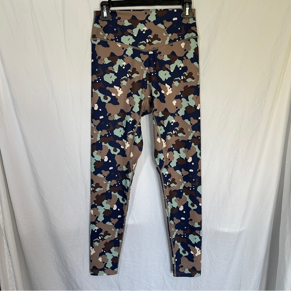Balance Athletica/Vitality Ascent Pant Ocean Breeze Camo Legging Women's L - Picture 2 of 7